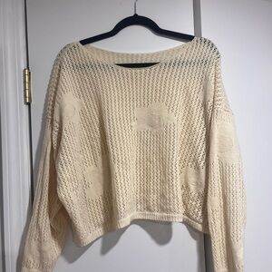 Cider Cream Knit Women's Sweater